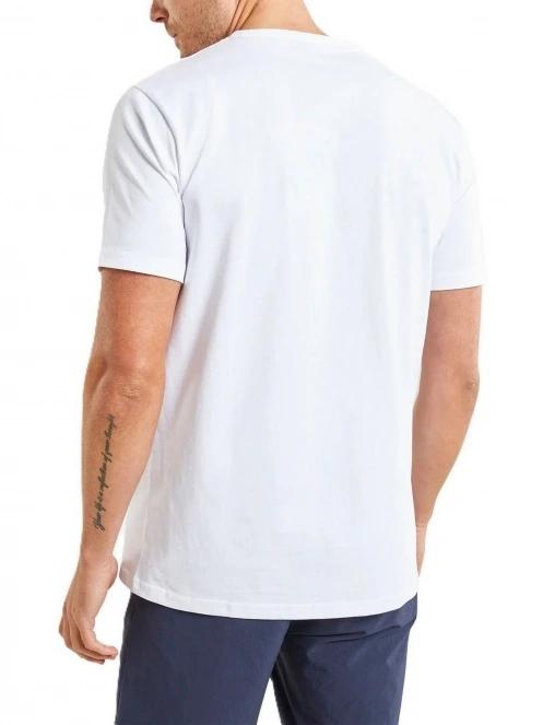 Nautica Lossie T-Shirt férfi rövid ujjú póló fehér színben 3