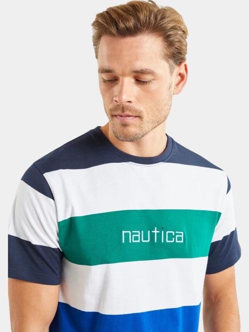 Nautica Dakari T-Shirt férfi rövid ujjú póló fehér színben 5