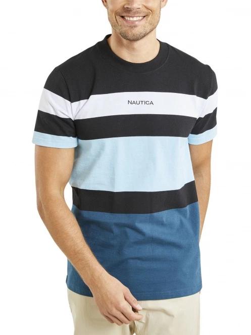 Nautica Korban T-Shirt férfi rövid ujjú póló fekete színben 2