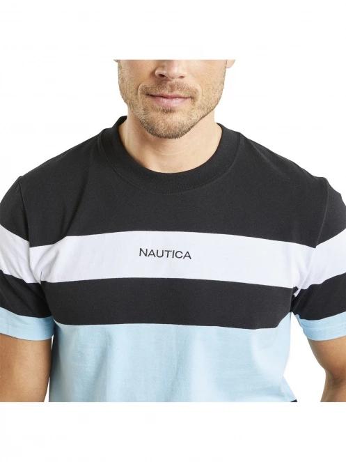 Nautica Korban T-Shirt férfi rövid ujjú póló fekete színben 5