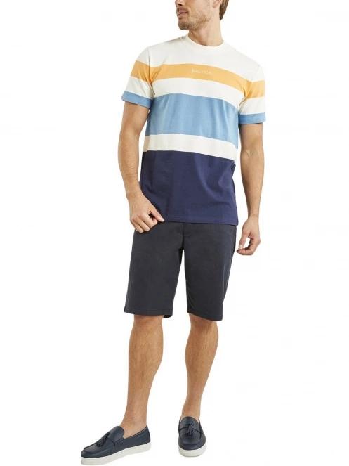 Nautica Korban T-Shirt férfi rövid ujjú póló fehér színben 4