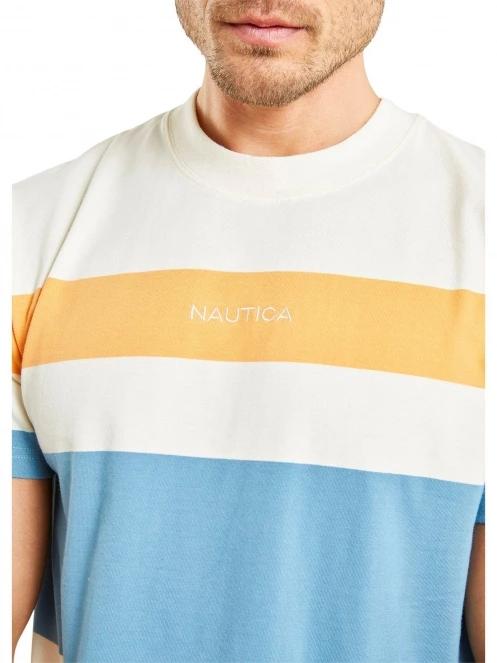 Nautica Korban T-Shirt férfi rövid ujjú póló fehér színben 5