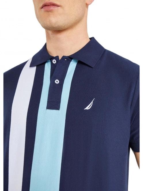 Nautica Cambridge Polo Shirt férfi galléros póló sötétkék színben 5