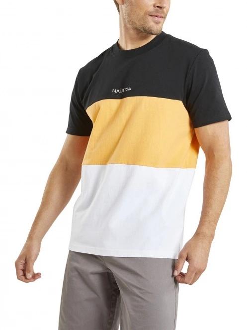 Nautica Simcoe T-Shirt férfi rövid ujjú póló fekete színben 2