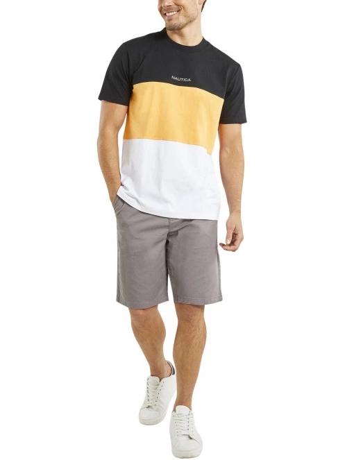 Nautica Simcoe T-Shirt férfi rövid ujjú póló fekete színben 4