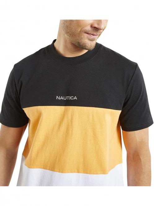 Nautica Simcoe T-Shirt férfi rövid ujjú póló fekete színben 5