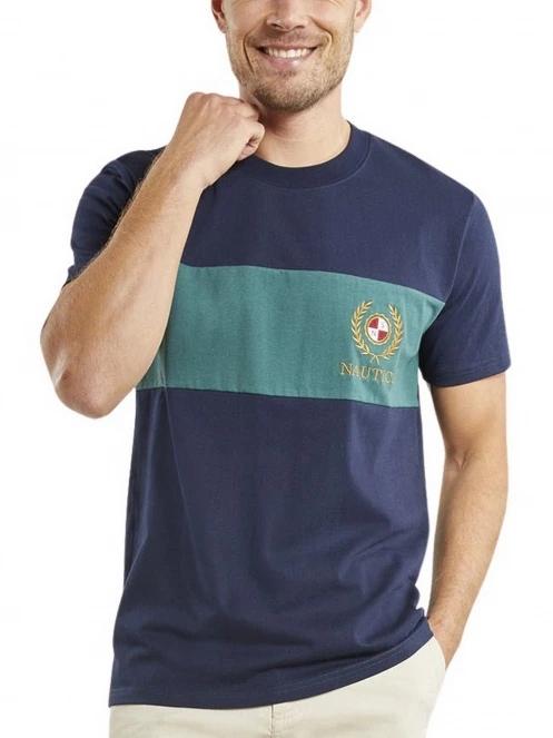 Nautica Washington T-Shirt férfi rövid ujjú póló sötétkék színben 2