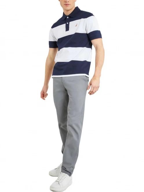Nautica Thornton Polo Shirt férfi galléros póló fehér színben 4