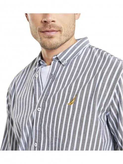 Nautica Edmonton LS Shirt férfi hosszú ujjú ing kék színben 5
