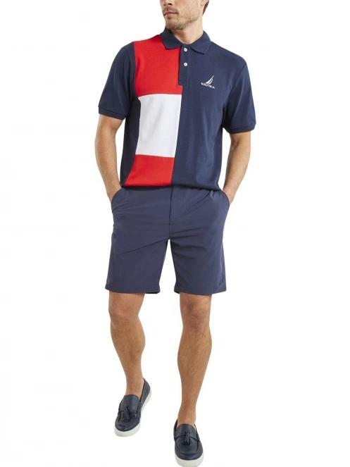 Nautica Tolly Short férfi rövidnadrág sötétkék színben 4