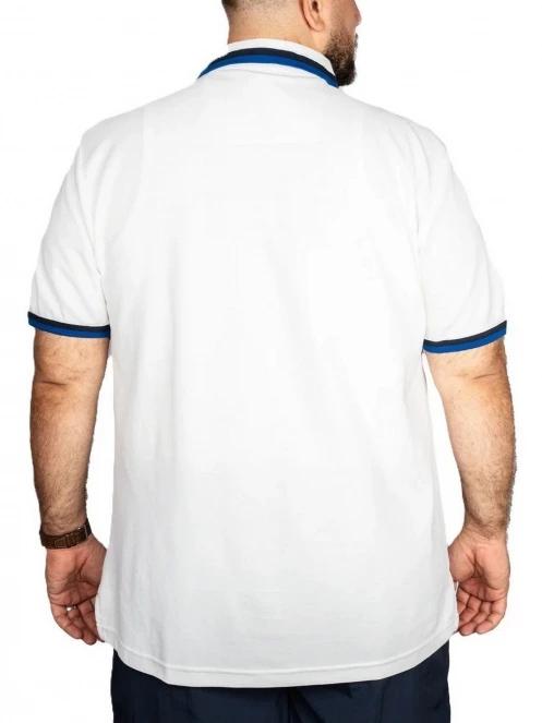 Nautica Elm B&T Polo Shirt férfi galléros póló fehér színben 4