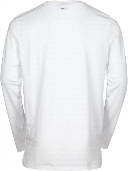 Nautica Larry LS T-shirt férfi hosszú ujjú póló fehér színben 3