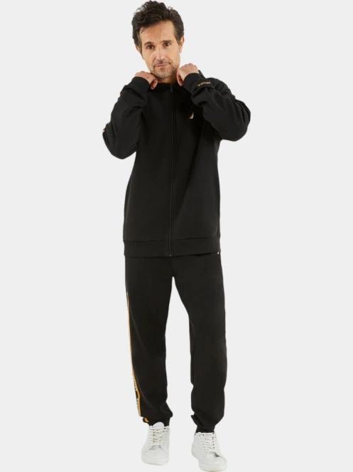 Nautica Danaus FZ Hoody férfi kapucnis pulóver fekete színben 5