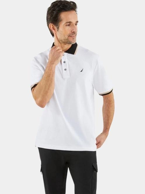 Nautica Latok Polo Shirt férfi galléros póló fehér színben 2