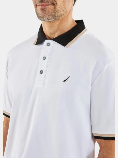 Nautica Latok Polo Shirt férfi galléros póló fehér színben 4