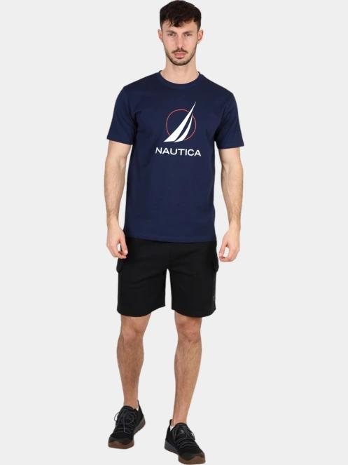 Nautica Pollock T-Shirt férfi rövid ujjú póló sötétkék színben 6