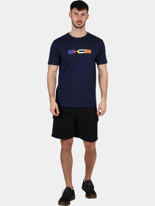 Nautica Federico T-Shirt férfi rövid ujjú póló sötétkék színben 6