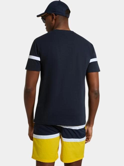 Nautica Mikhail T-Shirt férfi rövid ujjú póló sötétkék színben 3