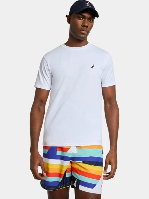 Nautica Claudio T-Shirt férfi rövid ujjú póló fehér színben 2