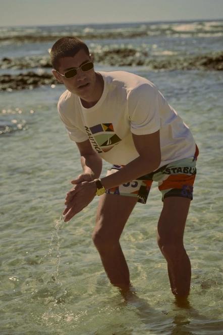 Nautica Joachim T-Shirt férfi rövid ujjú póló fehér színben 8