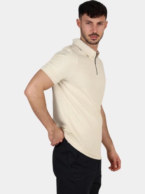 Nautica Amalfi Slim Fit Polo Shirt férfi galléros póló fehér színben 5