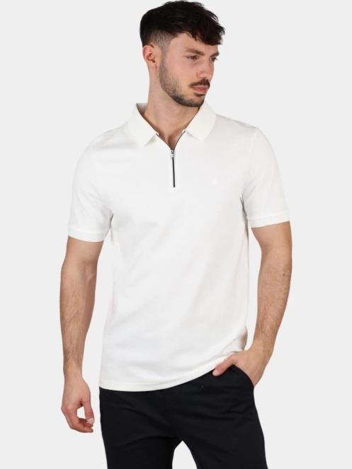 Nautica Amalfi Slim Fit Polo Shirt férfi galléros póló homok színben 2