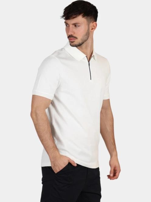 Nautica Amalfi Slim Fit Polo Shirt férfi galléros póló homok színben 5