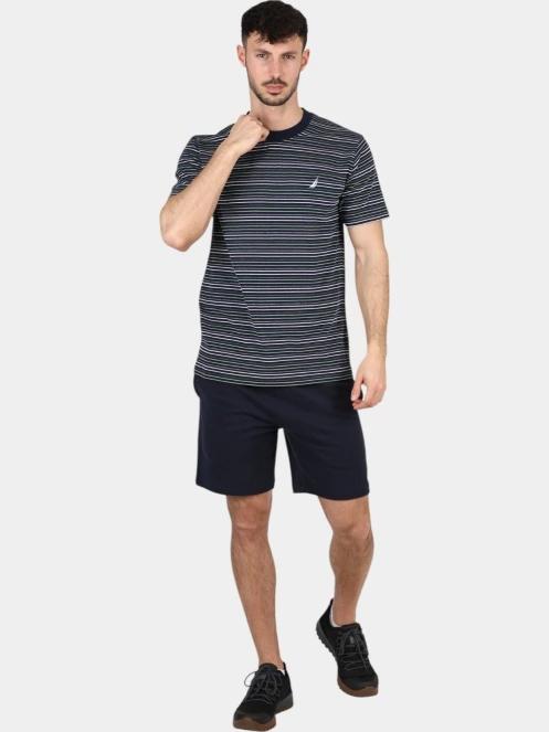 Nautica Zeffiro T-Shirt férfi rövid ujjú póló sötétkék színben 6