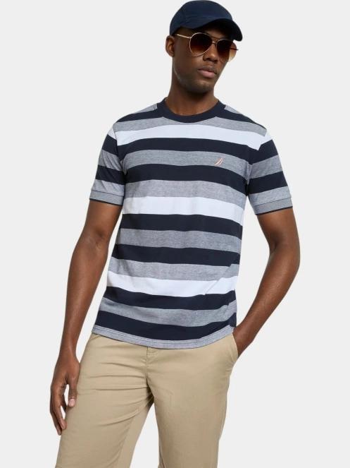 Nautica Salvatore T-Shirt férfi rövid ujjú póló sötétkék színben 2