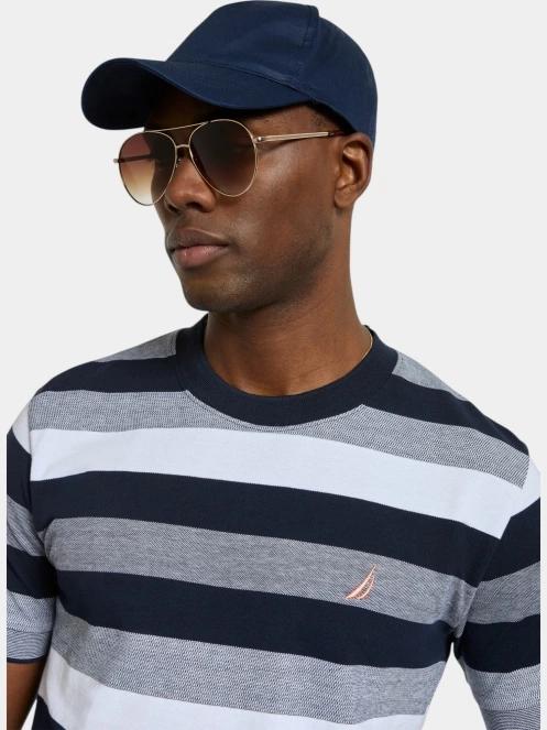 Nautica Salvatore T-Shirt férfi rövid ujjú póló sötétkék színben 5