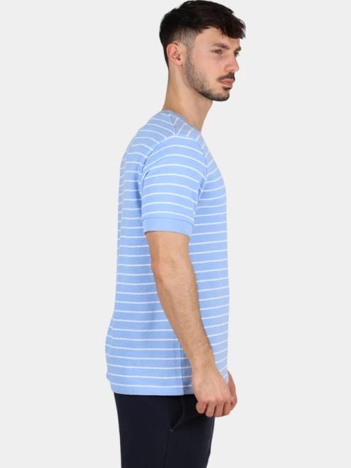 Nautica Whitby T-Shirt férfi rövid ujjú póló világoskék színben 5