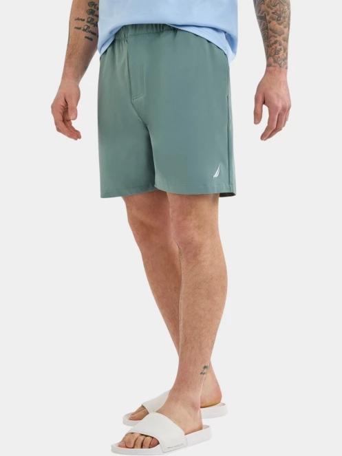 Nautica Milford Swim Short férfi fürdőnadrág zöld színben 2