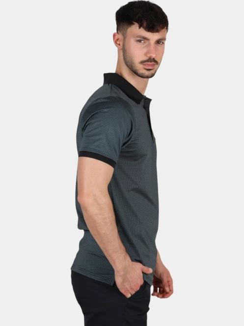 Nautica Saunton Slim Fit Polo Shirt férfi galléros póló zöld színben 5
