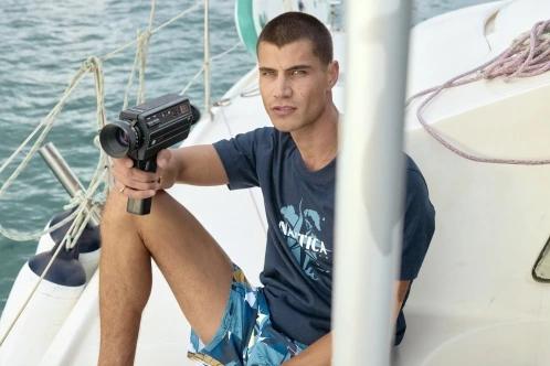 Nautica Tomi T-Shirt férfi rövid ujjú póló sötétkék színben 7