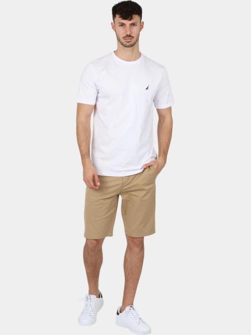 Nautica Leece T-Shirt férfi rövid ujjú póló fehér színben 5