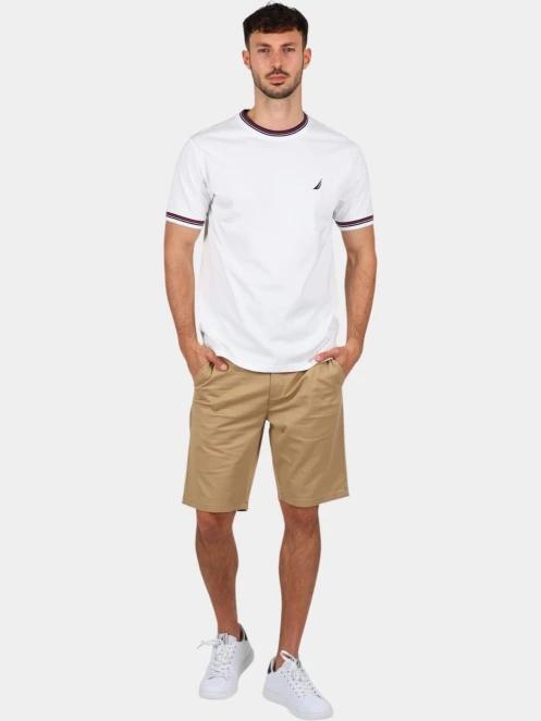 Nautica Orinoco T-Shirt férfi rövid ujjú póló fehér színben 4