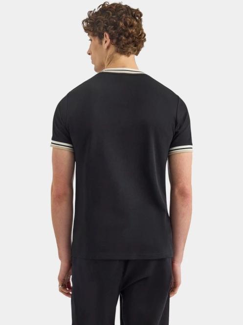 Nautica Seaton T-Shirt férfi rövid ujjú póló fekete színben 3