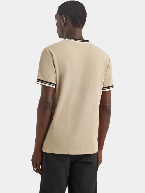 Nautica Seaton T-Shirt férfi rövid ujjú póló barna színben 3