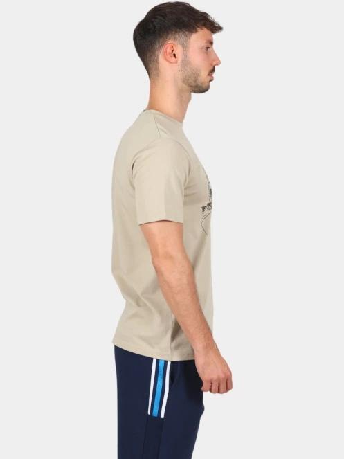 Nautica Nalin SS T-Shirt férfi rövid ujjú póló barna színben 3