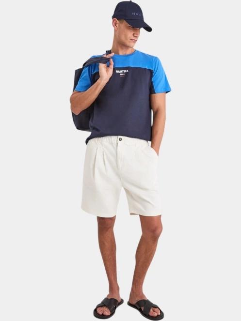 Nautica Celeste T-Shirt férfi rövid ujjú póló kék színben 4