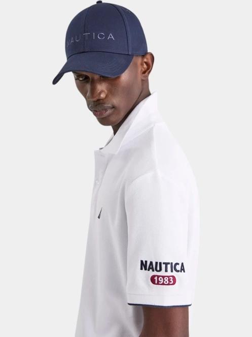 Nautica Azura Polo Shirt férfi galléros póló fehér színben 5