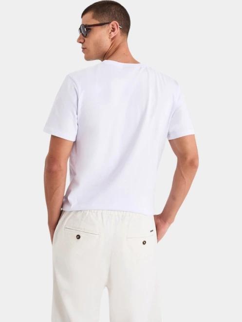 Nautica Mosa T-Shirt férfi rövid ujjú póló fehér színben 3