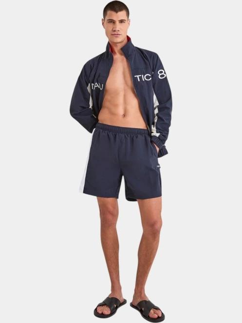 Nautica Fenicks Swim Short férfi fürdőnadrág sötétkék színben 4