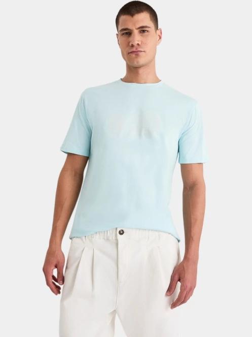 Nautica Sassandra T-Shirt férfi rövid ujjú póló világoskék színben 2