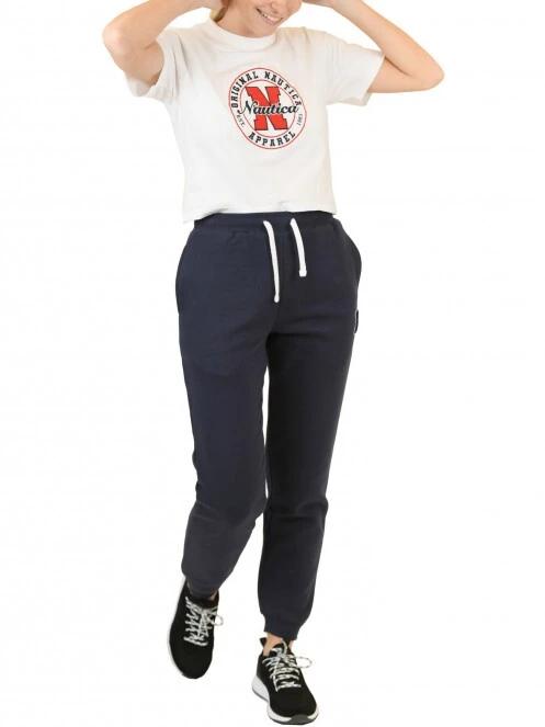 Nautica Beau Crop T-Shirt női rövid ujjú póló fehér színben 5
