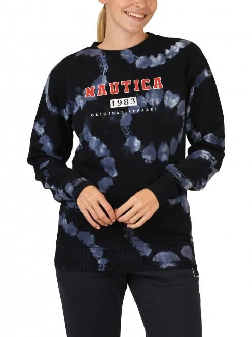 Nautica Safia Oversized Sweatshirt női pulóver kék színben 2