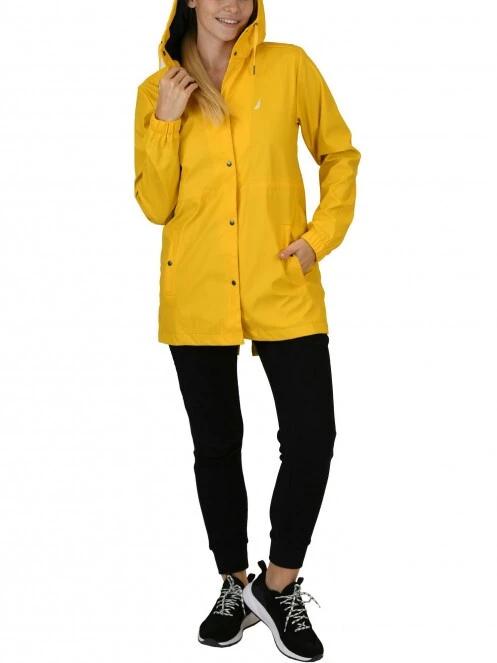 Nautica Volta FZ Jacket női esőkabát sárga színben 5