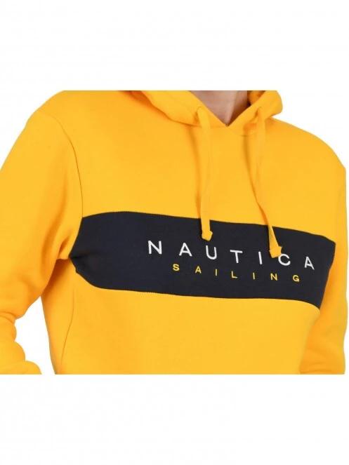 Nautica Lora OH Hoody női kapucnis pulóver sárga színben 5