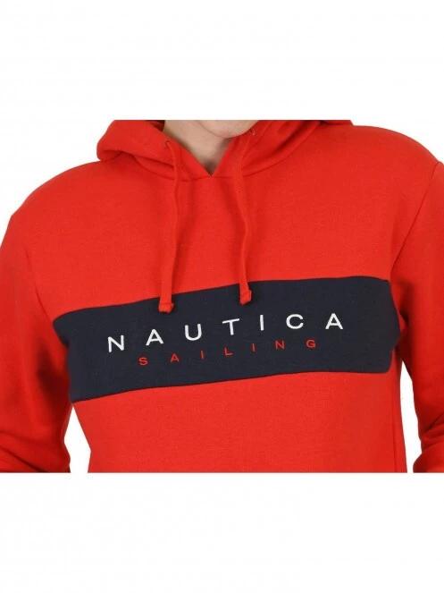 Nautica Lora OH Hoody női kapucnis pulóver piros színben 6