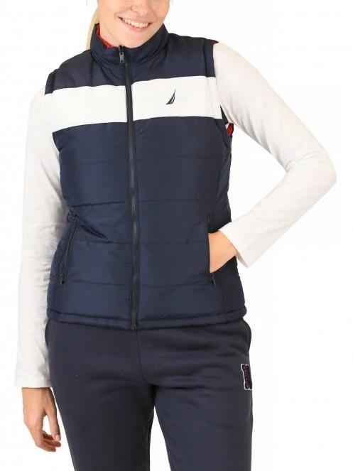 Nautica Samara Reversible Gilet női mellény sötétkék színben 2